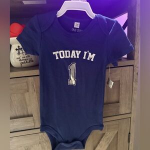 Baby printed onesie